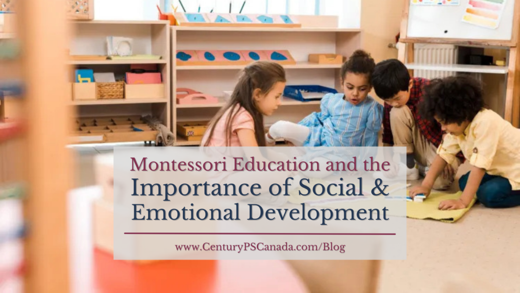 Montessori Education and Emotional and Social Development Blog Article